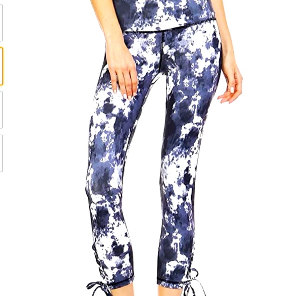 Tie dye workout leggings